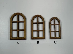 Windows Terrain Building Bits 28mm Laser Cut MDF FAST SHIPPING US SELLER S3. - Picture 1 of 1