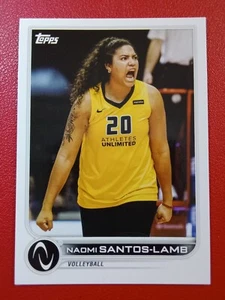 Naomi Santos-Lamb Women's Volleyball 2022 Topps Athletes Unlimited #108 FIU - Picture 1 of 2