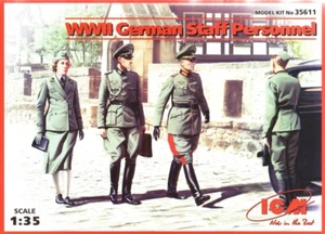 ICM 1:35 German Staff Personnel WW2 - Picture 1 of 1