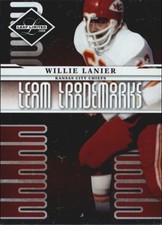 2008 Leaf Limited Team Trademarks Chiefs Football Card #39 Willie Lanier/999