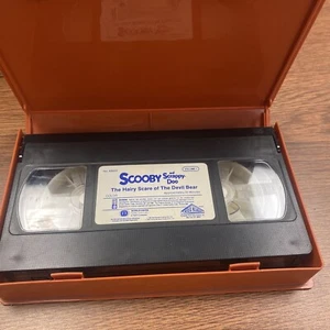 Scooby Scrappy Doo Hairy Scare Devil Bear Hanna Barbera Kids Klassics VHS 1986 - Foto 1 di 1