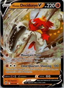 Hisuian Decidueye V 083/189 Swsh10: Astral Radiance Holo - Bild 1 von 2