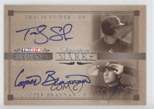 2007 TRISTAR Elegance Signature Marks Dual /25 Travis Snider Cooper Brannan Auto