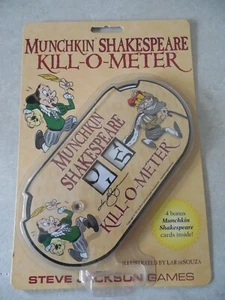 MUNCHKIN SHAKESPEARE KILL-0-METER, BRAND NEW, SEALED, STEVE JACKSON GAMES! - Picture 1 of 2
