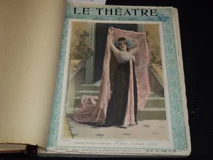 1901 JULY-DECEMBER LE THEATRE MAGAZINE BOUND VOLUME - 12 ISSUES - KD 2657F - Imagen 1 de 13