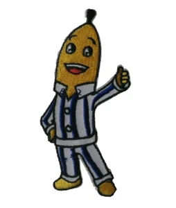 Patch écusson banana pyjama les bananes en pyjama thermocollant - Imagen 1 de 1