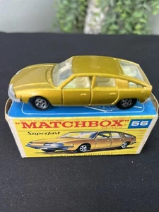 Matchbox Series No.56 BMC 1800 Pininfarina Model W/Box!! VINTAGE!! - Picture 1 of 8