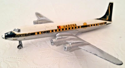 Modellino Aereo Tekno DK 1/200 Douglas DC7 Sabena 765 Vintage - Immagine 1 di 3