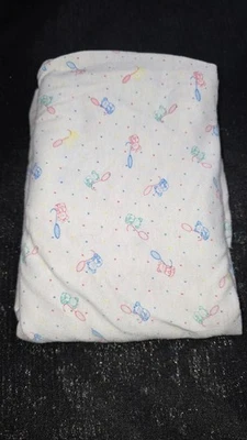 Sábana bajera infantil vintage oso con globo Foto 1 de 4