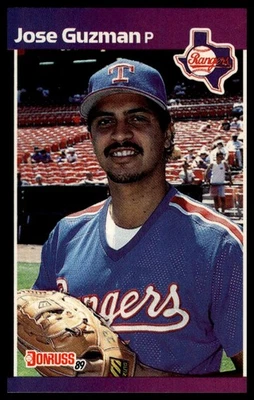 1989 Donruss #284 Jose Guzman - Image 1 of 2