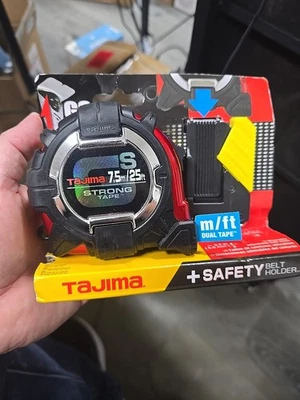 Tajima GSSF-25/7,5 MBW 25 ft/7,5 m x 1,1 pulg. Cinta métrica de acero - Imagen 1 de 4