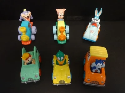 Playskool 6 diff Tiny Toon Cars - Plucky, Buster, Max, Hamilton, Furball, Plucky Foto 1 de 4