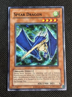 YuGiOh! - Spear Dragon RP02-EN057 Common Unlimited (Reprint) Near Mint - Image 1 of 2