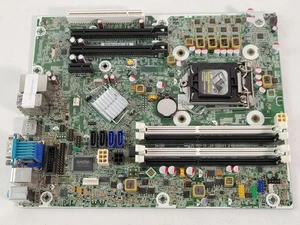 Lote De 2 Placas Base HP Z220 WorkStation SFF LGA 1155 DDR3 SDRAM 655582-001 - Imagen 1 de 6