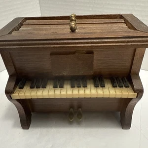 Vintage Holz Klavier Untersetzer Halter 5,25"L-6 Untersetzer & Klavier Halter-Klavier Design-70er - Bild 1 von 13