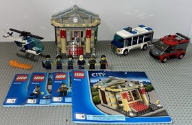 Lego 60008 City Museum Break-in Complete Set With Minifigures Manuals