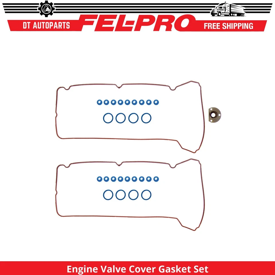 Para 1993-1999 Cadillac Seville 4.6L V8 conjunto de junta de tampa de válvula de motor Fel-Pro - Imagem 1 de 1