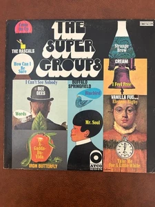 The Super Groups Rascals Bee Gees Cream Buffalo Spring 1963 SD-33-279 Vinyl 12'' - Picture 1 of 4
