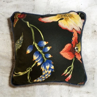 Almohada bohemia de doble cara botánica de jardín floral 12x12 decoración del hogar Foto 1 de 3