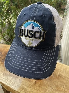 Autographed Kevin Harvick #4 Busch Beer Mash Hat Stewart Hass Racing Adjustable - Picture 1 of 17