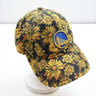 Sombrero ajustable Golden State Warriors New Era floral 9TWENTY para mujer Foto 1 de 4