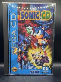 Sonic CD (Sega CD, 1993) CIB w/ Registration Tested & Working