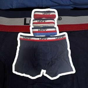 Levi's Boxer Briefs Size Med 4 Pack Mens Comfort Cotton Stretch NEW - Picture 1 of 3