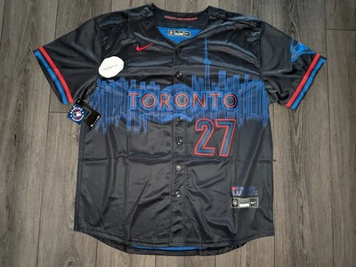 🚨 Camiseta para hombre Vladimir Guerrero Jr #27 Toronto Blue Jays Connect City XL Foto 1 de 3