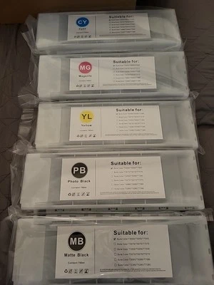 Pack de 5 T6941 Juego para SURECOLOR T3000/T3200/T3270/T5000/T5070/T5270/T7000/T7070 Foto 1 de 4