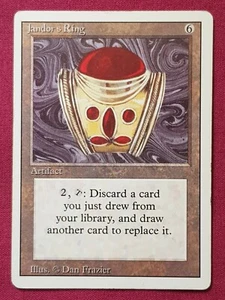 Magic The Gathering REVISED JANDOR'S RING artifact card MTG - Picture 1 of 2