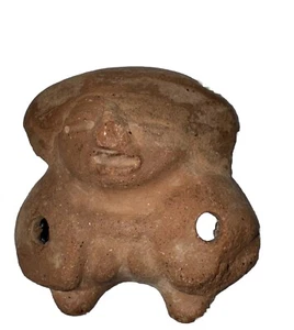 "Estatuilla maya antigua de 2"" pieza de cerámica latinoamericana" - Imagen 1 de 9