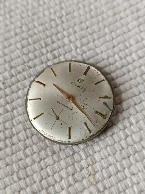 VINTAGE CYMA CYMAFLEX CAL 586 K WRISTWATCH MOVEMENT FOR REPAIR OR PARTS - Image 1 of 2