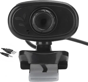 Zopsc Desktop Computer USB Web Camera HD PC Desktop ClipOn Webcam for PC - Picture 1 of 16
