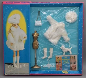 Vintage Topper Toys Fashions for Dawn Puppe Furbulous Kunstfell Outfit Kleidung - Bild 1 von 20