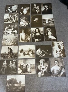 Lot of 22 Vintage Chicago Tribune 1902 Art Prints Prints 9.5" x 7.5" - Picture 1 of 24