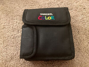 Vintage Gameboy Color Nintendo Carrying Case Storage Pouch Bag