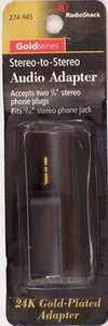 Y-Splitter 3/32 2,5 mm Stecker Stereo Stecker auf Dual 1/8 3,5 mm Buchse Stereo Buchse - Bild 1 von 2