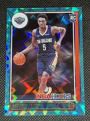 2021-22 NBA Hoops Basketball HERBERT JONES RC #243 Teal Explosion Rookie Card - Image 1 of 2