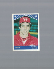 Tom Riley Cedar Rapids Reds Signed 1983 TCMA Baseball Card W/Our COA