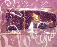 Fr Nirvana Dominique Purple Glitter Socks Only NuFace Counter Culture