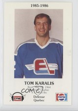 1985-86 Pepsi Fredericton Express Police Tom Karalis #21