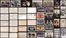 FOOTBALL Vintage + Antique Postcards Teams Names Soccer 1908-40 ..PRICED SINGLY