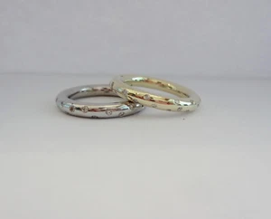 * Cielo estrellado 48 BRILLANTES 0,74 quilates, oro 585 todos los tamaños de anillos hechos a mano * - Imagen 1 de 2