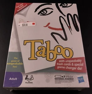 Hasbro Taboo 2010 Board Game Vg3 - Picture 1 of 3