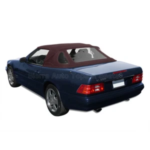 Mercedes SL Convertible Top 1990-2002 in Brown Haartz Stayfast - Foto 1 di 6