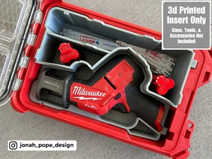 Inserto de embalaje Milwaukee para M12 Fuel Hackzall (solo inserto) - Imagen 1 de 3