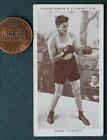 1938 Carte tabac champion du monde de boxe poids lourd Gene Tunney Churchman COOL--
