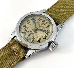 Vintage Seiko Seikosha WW2 Era Japanese Military Mens Hand Wind Watch 1940 - Picture 1 of 13