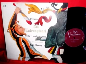 STRAUSS Morte E Trasfigurazione REINER LP 1957 ITALY RCA VICTROLA KV9 EX - Imagen 1 de 1