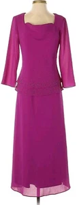 Vestido de madre de la novia Melissa Collection púrpura para mujer talla: 6 cuentas - Imagen 1 de 8